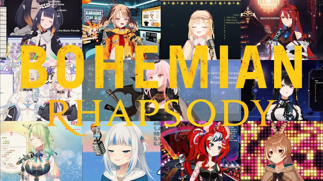 【Hololive English Cover】Hololive Rhapsody | Queen (2025)