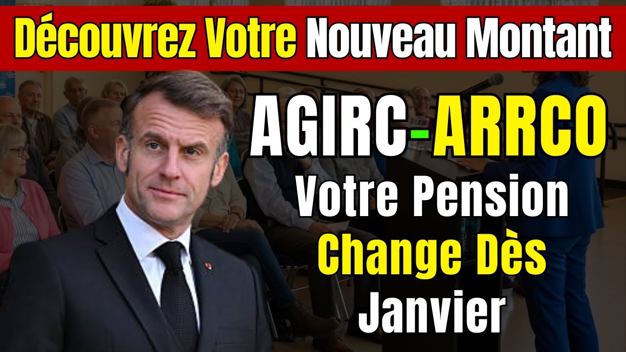 AGIRC-ARRCO 2026 : Votre Pension Change D&egrave;s Janvier &ndash; D&eacute;couvrez la Nouvelle R&eacute;alit&eacute; !