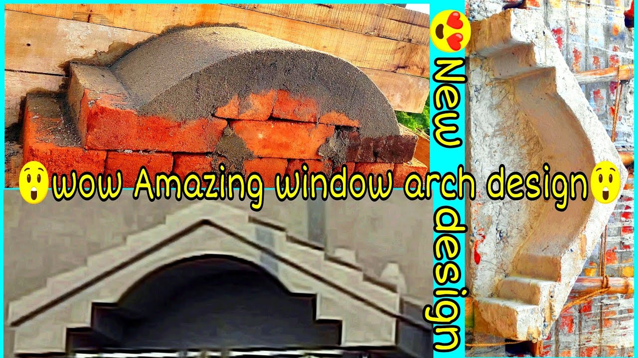 Amazing Window Arch Design |  window sunshade design | জানালার ডিজাইন কিভাবে বানাবেন। #construction