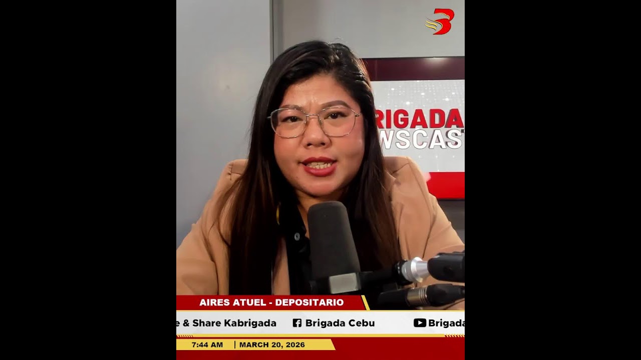 𝐁𝐑𝐈𝐆𝐀𝐃𝐀 𝐍𝐄𝐖𝐒𝐂𝐀𝐒𝐓 MARCH 20, 2026 | FRIDAY 90.7 BRIGADA NEWS FM CEBU