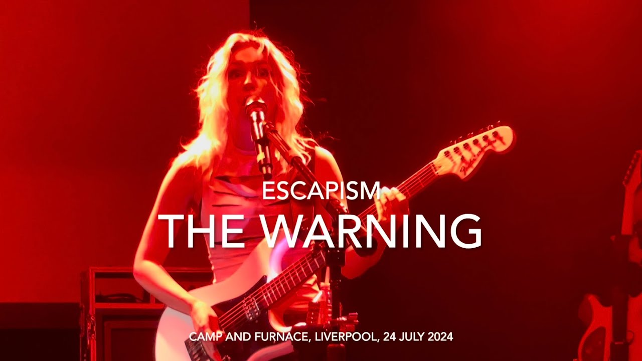 The Warning - Escapism - Live 4k @ Camp and Furnace, Liverpool, 24 July 2024