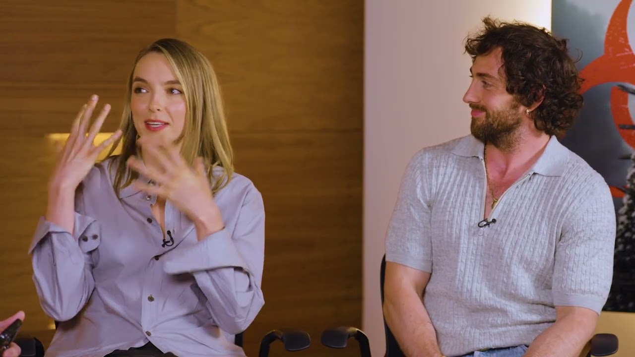 Aaron Taylor-Johnson and Jodie Comer 28 Years Later Interview
