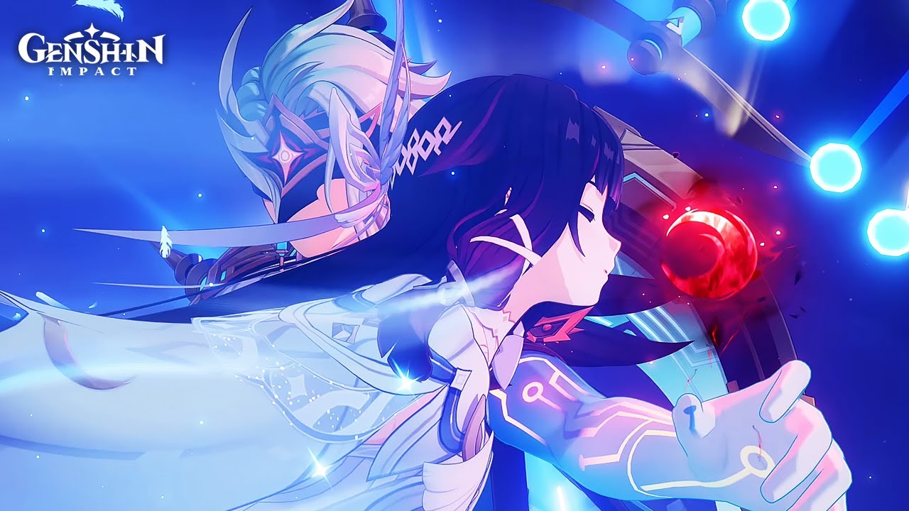 Trilune Columbina Versus Dottore Final Battle Cutscene | Luna IV Archon Quest | Genshin Impact