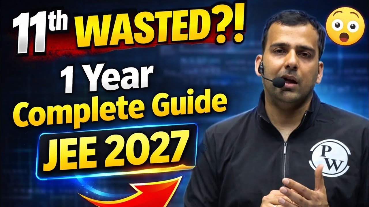 TK Sir Last Class 😭 - 1 Year Complete Guide JEE 2027 #jee #pw 