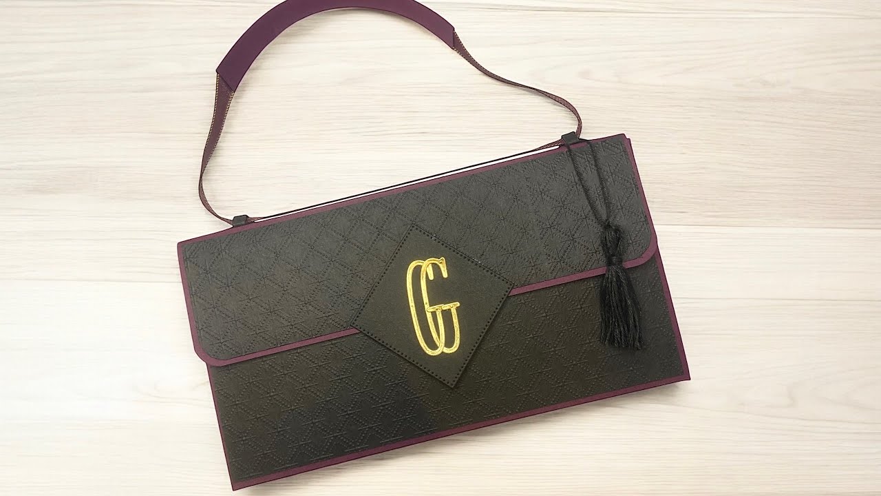 kreative Verpackungsidee: Handtasche für Gutscheinkarten o. andere Kleinigkeiten basteln/Stampin`Up!