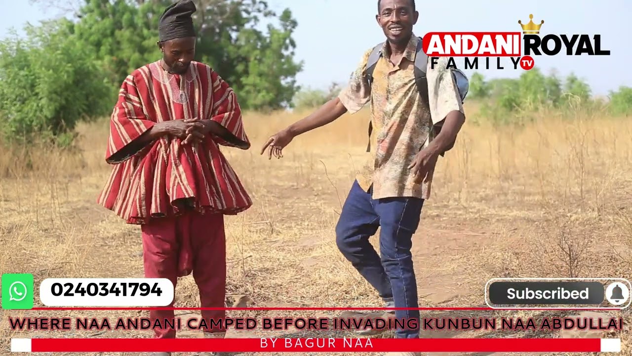 Exploring History: The Legendary Camp of Naa Andani Before the Kunbun Naa Abdullai Invasion  part 2#