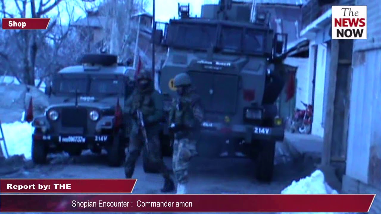 Shopian Encounter Update