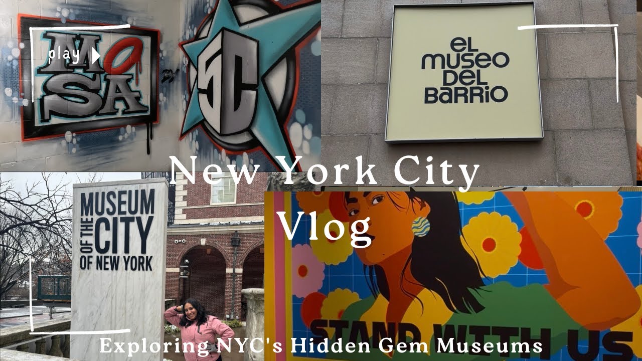 NYC Vlog: Exploring NYC's Hidden Gem Museums 🗽