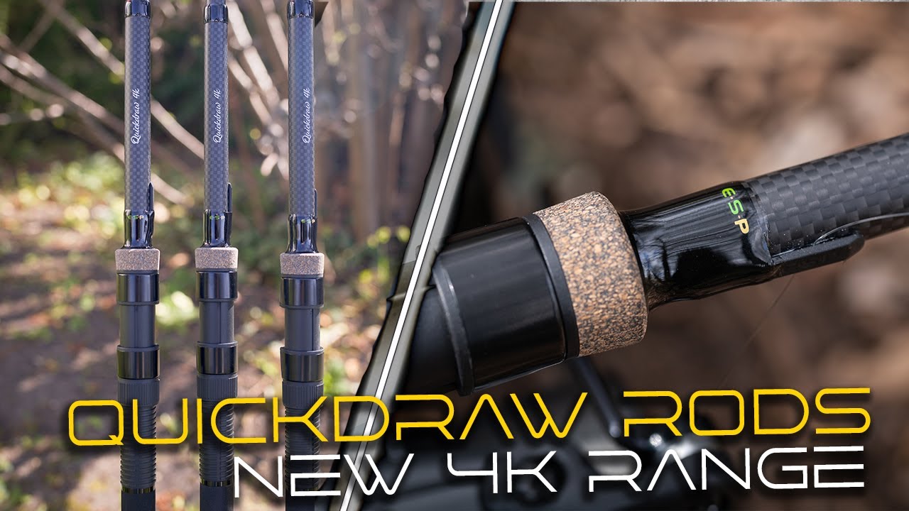 Quickdraw 4k Rods | Carp Fishing
