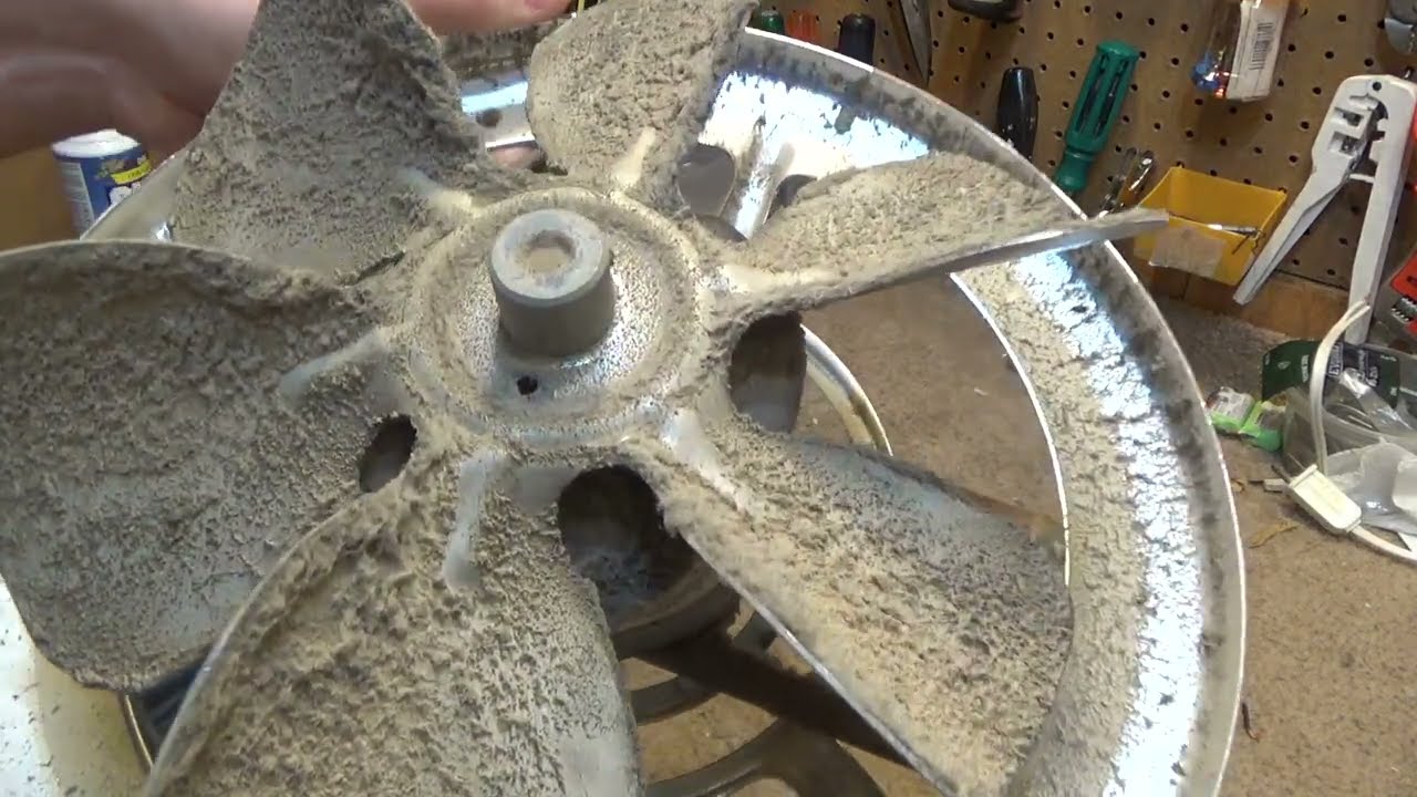Partial Clean & Service of the Nutone Bathroom Exhaust Fan