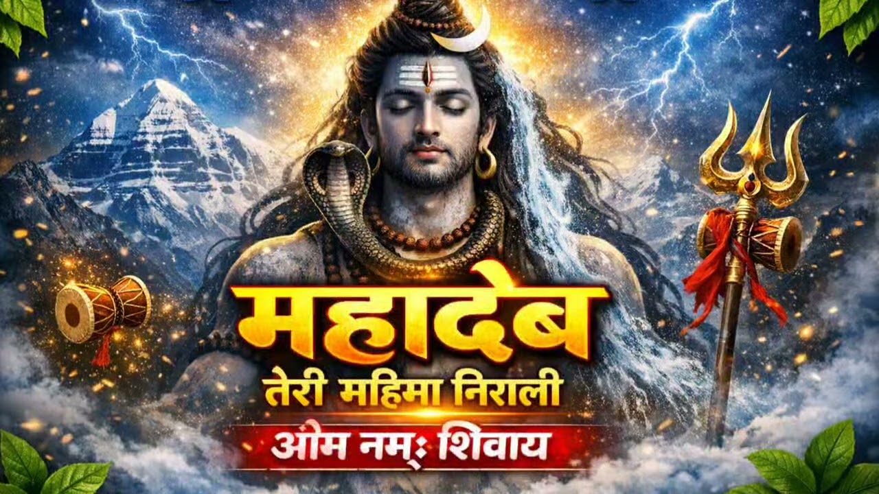 महादेव तेरी महिमा निराली | Mahadev Bhajan 2026 | सावन स्पेशल शिव भजन | ॐ नमः शिवाय | Shiv Bhajan