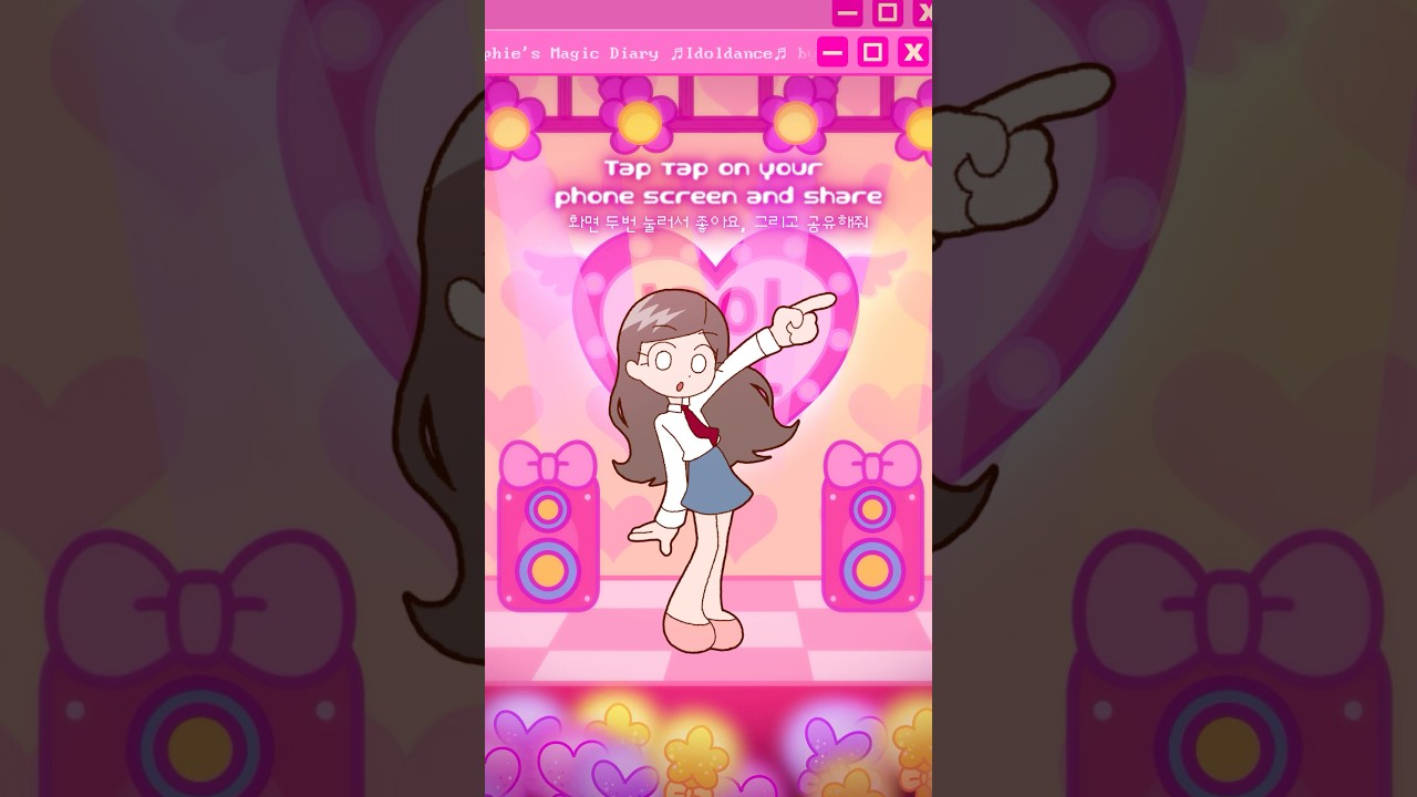 🎀Idol girl’s dance outfit!