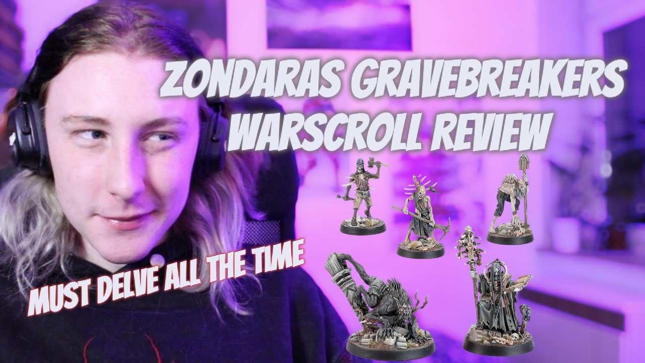 Zondaras Gravebreakers Warscroll review for the second edition of Warhammer Underworlds