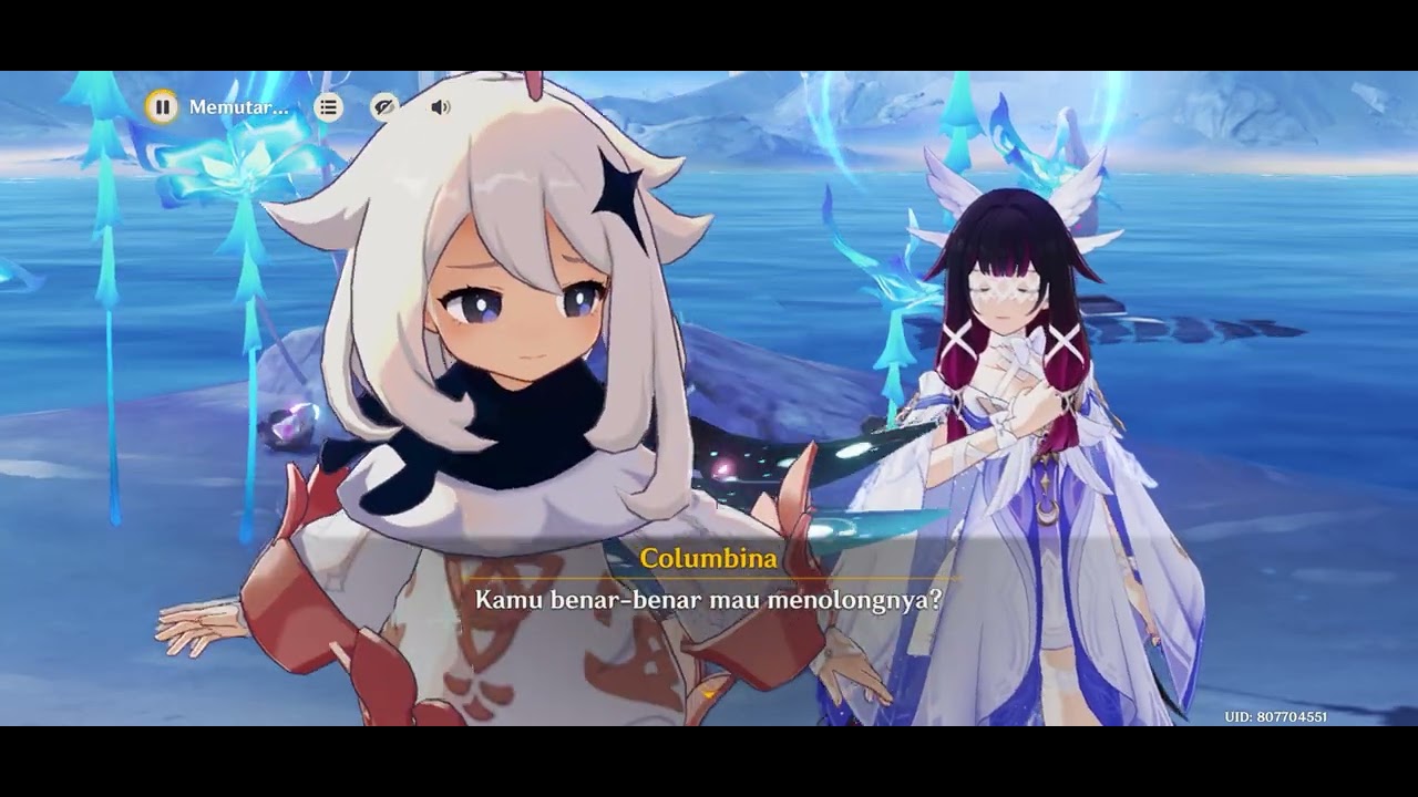 [Genshin] Kronik Bulan Columbina I Part 5 | JP Dub | ID Sub