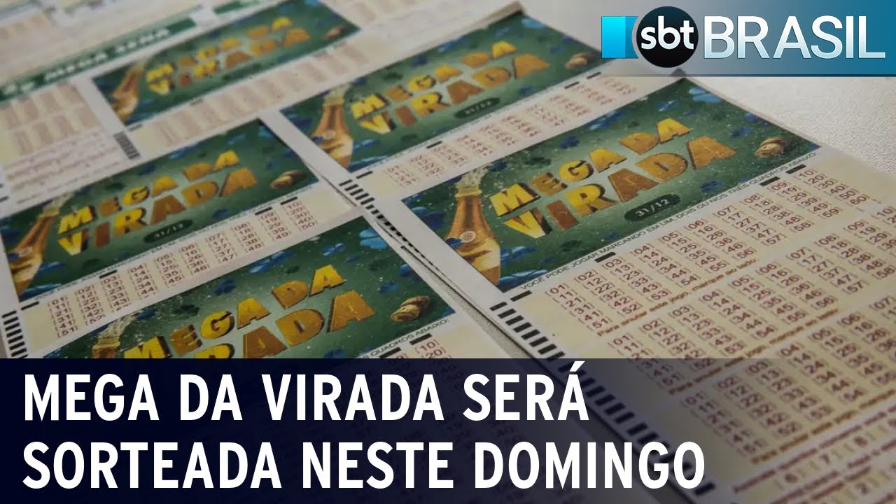 Prêmio da Mega da Virada será sorteado neste domingo (31.dez) | SBT Brasil (28/12/23)