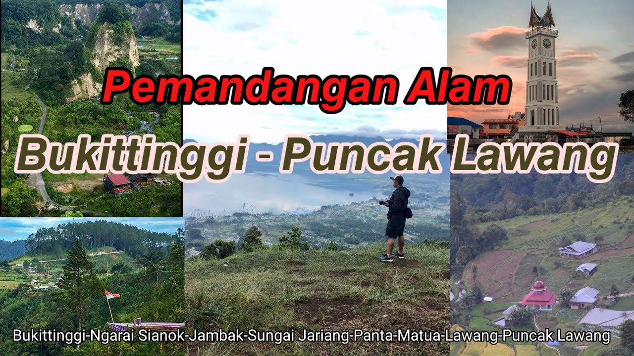 Lagu Lawas Tiar Ramon. View Jalan Bukittinggi - Puncak Lawang.