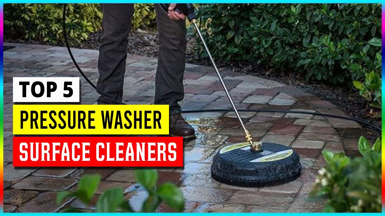 Top 5 Best Pressure Washer Surface Cleaners 2026 | Deep Clean Made Easy 💦