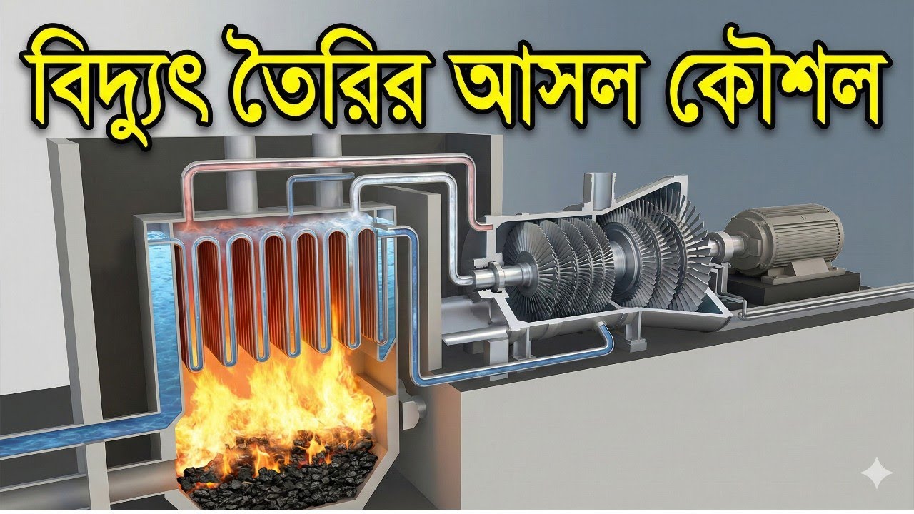 How Electricity is Made The Science of Thermal Power Plants