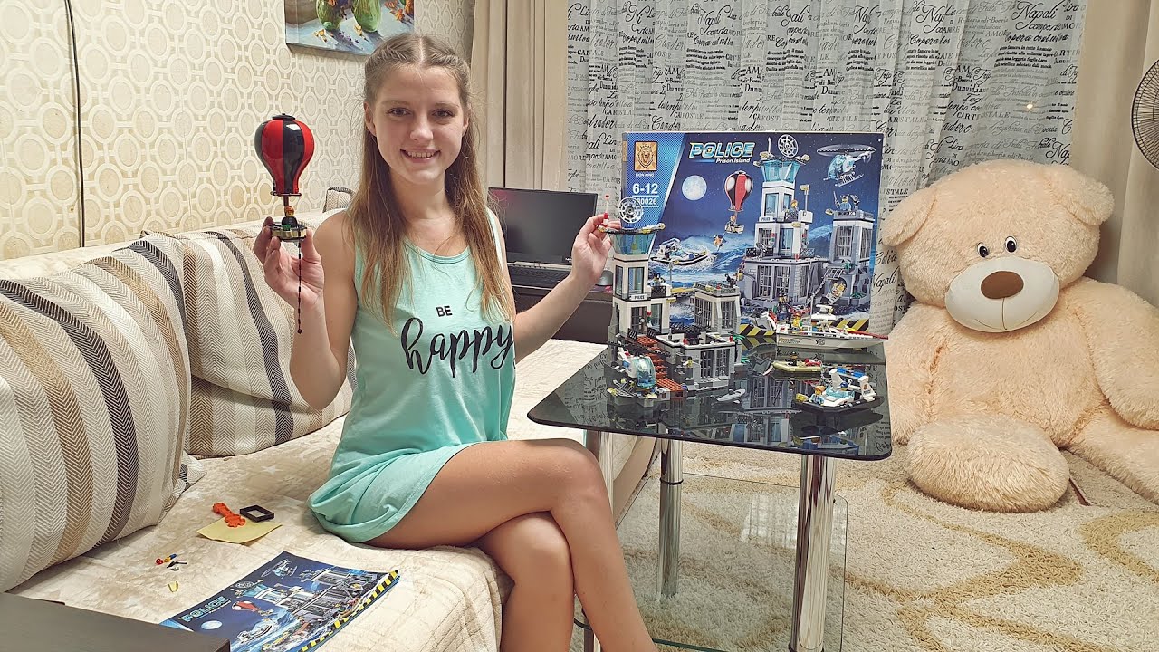 СОБИРАЕМ LEGO ТЮРЬМУ