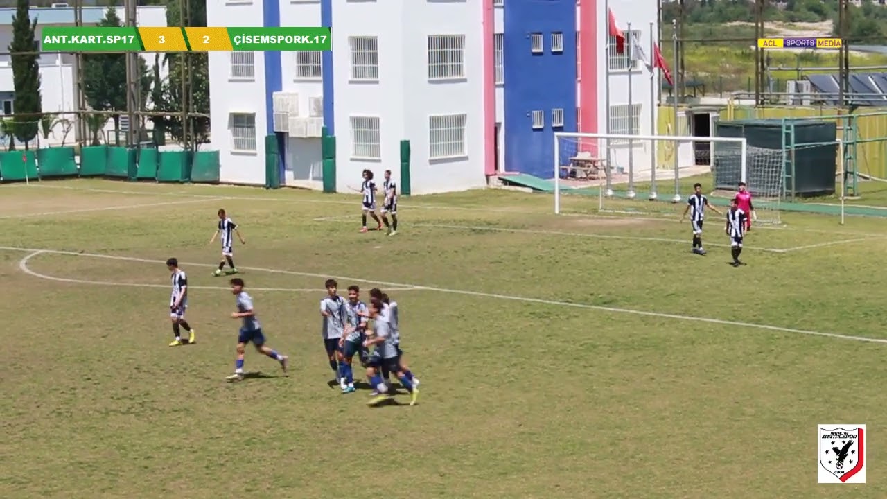 ANTALYA KARTALSPOR U17  : 3  ÇİSEM SK U17  : 2  MAÇIN TAMAMI