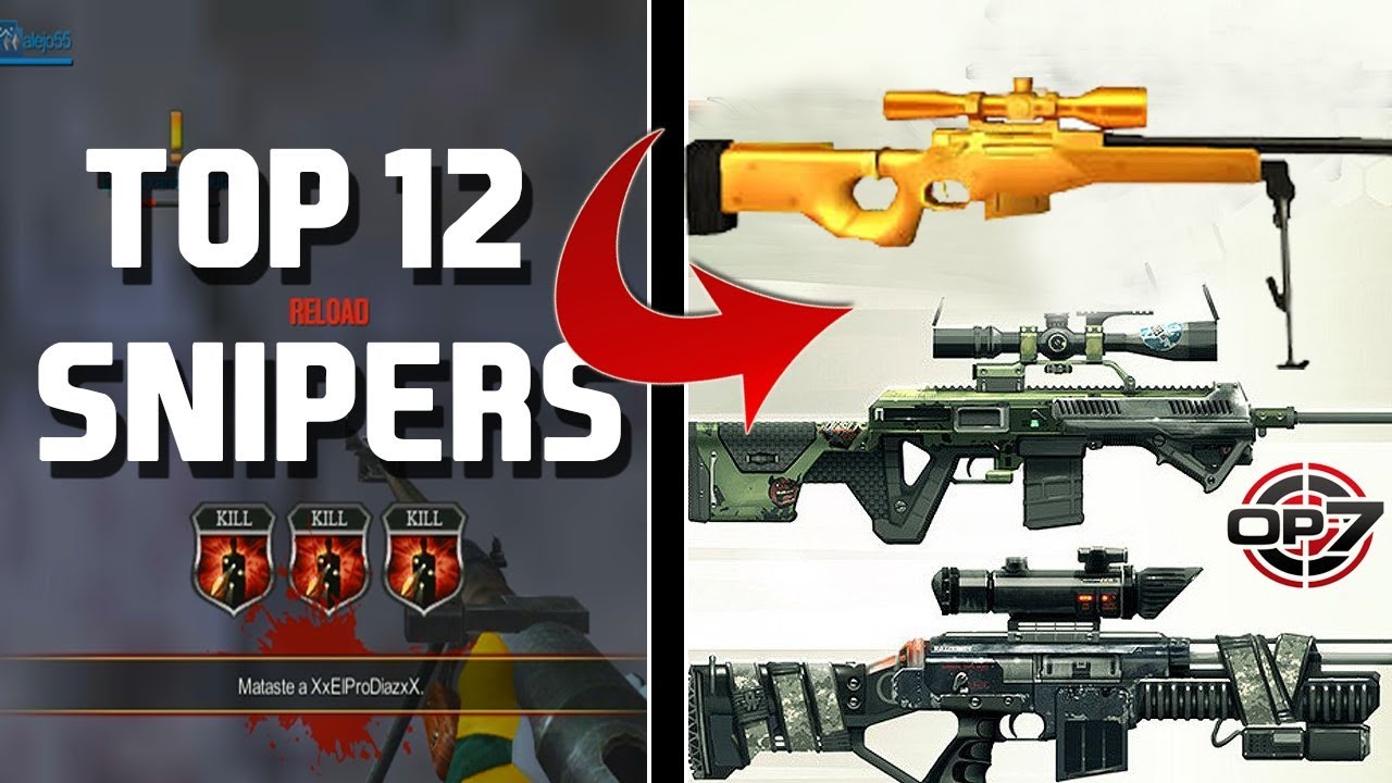 Top 12 de los mejores snipers de cerrojo en operation 7 2019