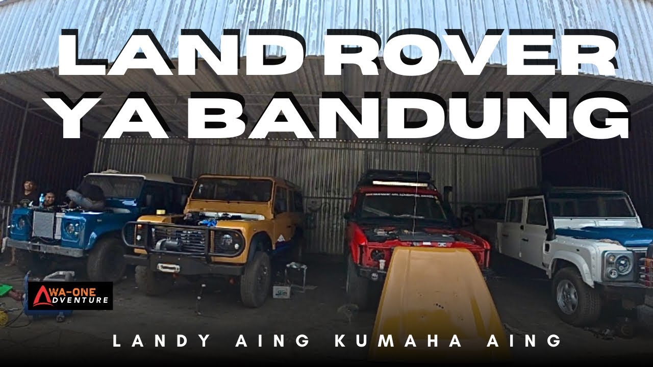 Gerebek Bengkel‼️Ada Land Rover Bekas Gubernur Ali Sadikin | Wa-One Adventure