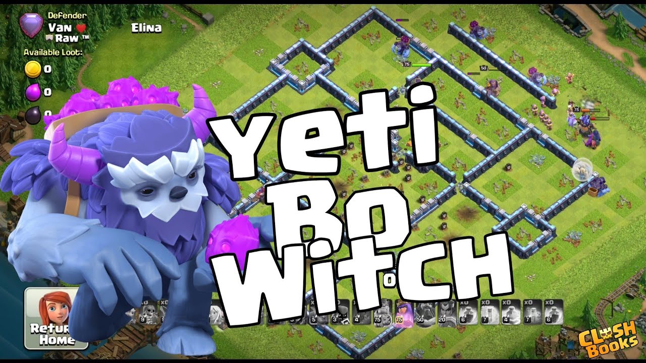 THE BEST TH13 3 STAR ATTACK STRATEGY | YETIBOWITCH TOO POWERFUL | CLASH OF CLANS |