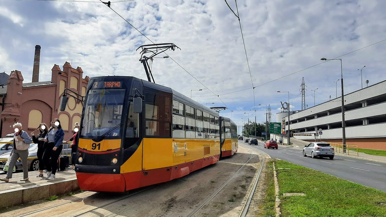MZK Grudziądz - Konstal 805Na-MM #91 | linia 2