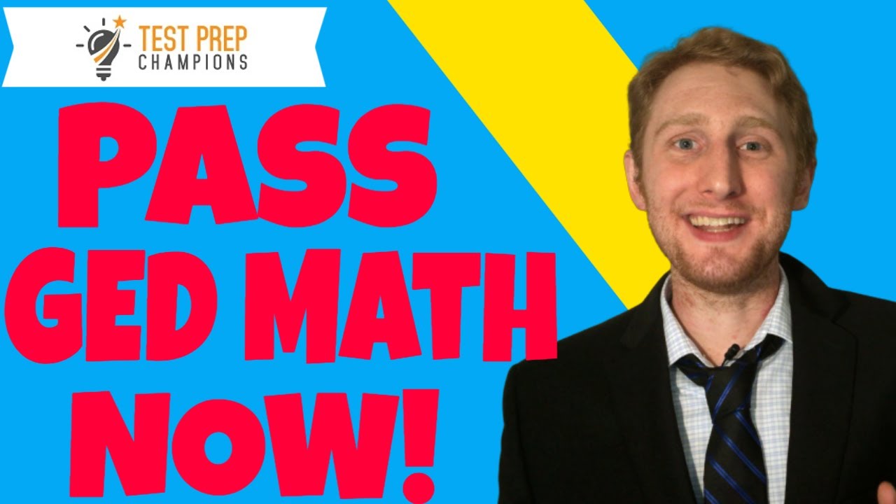 How to Pass GED Math: Must-Know GED Math Study Tips