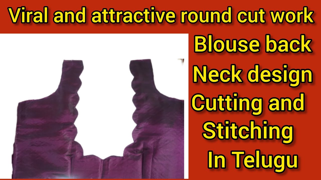 Blouse back neck cut work design #videos #ytvideos 