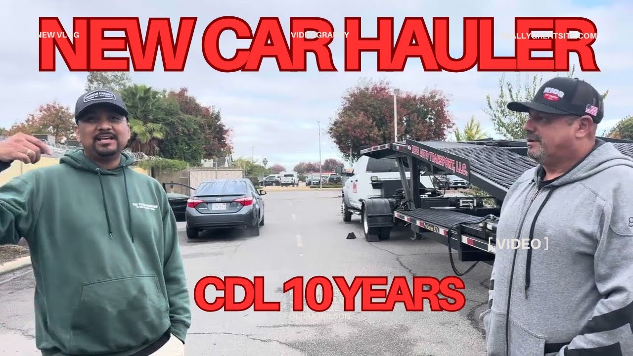 Новый автовоз!! 10 лет с CDL. 🚘 Vlogmas, день 1