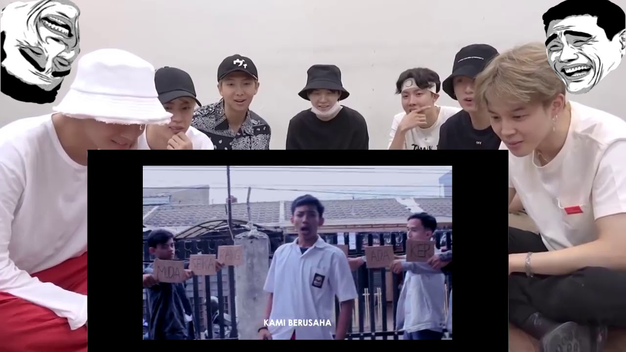 BLACKPINK - DDU- DU DDU- DU (member bts pada ngakak liat parodi blek jek) #hiburan