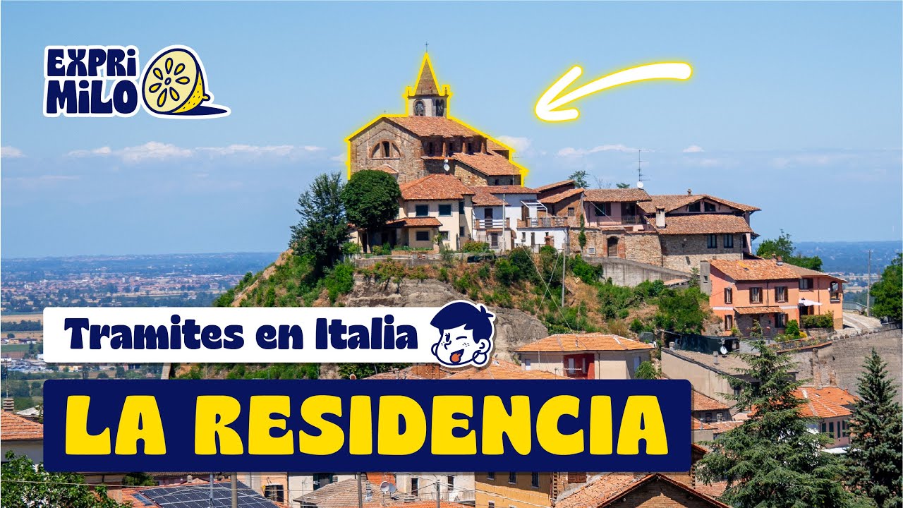 Como fijar residencia en Italia siendo Ciudadano Italiano 🇮🇹 | Emigrar a Italia ✈️