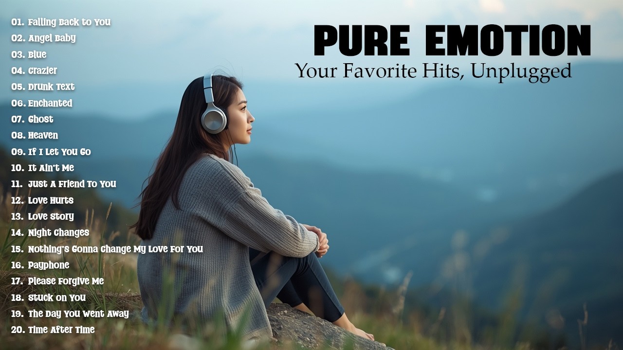 Top Hits Gone Acoustic: Emotional Pop Ballad Covers to Relax Your Mind