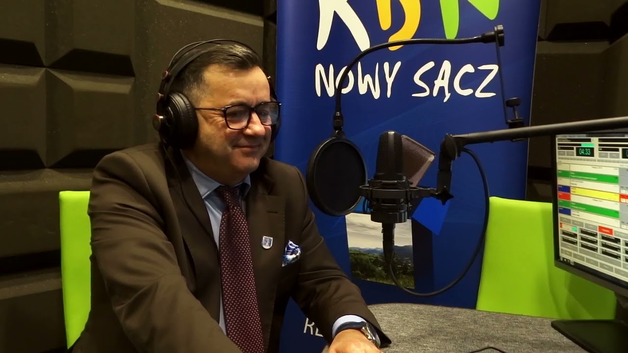 Stanisław Kuzak, w&oacute;jt gminy Chełmiec. Słowo za słowo w RDN Nowy Sącz (24.11.2025)