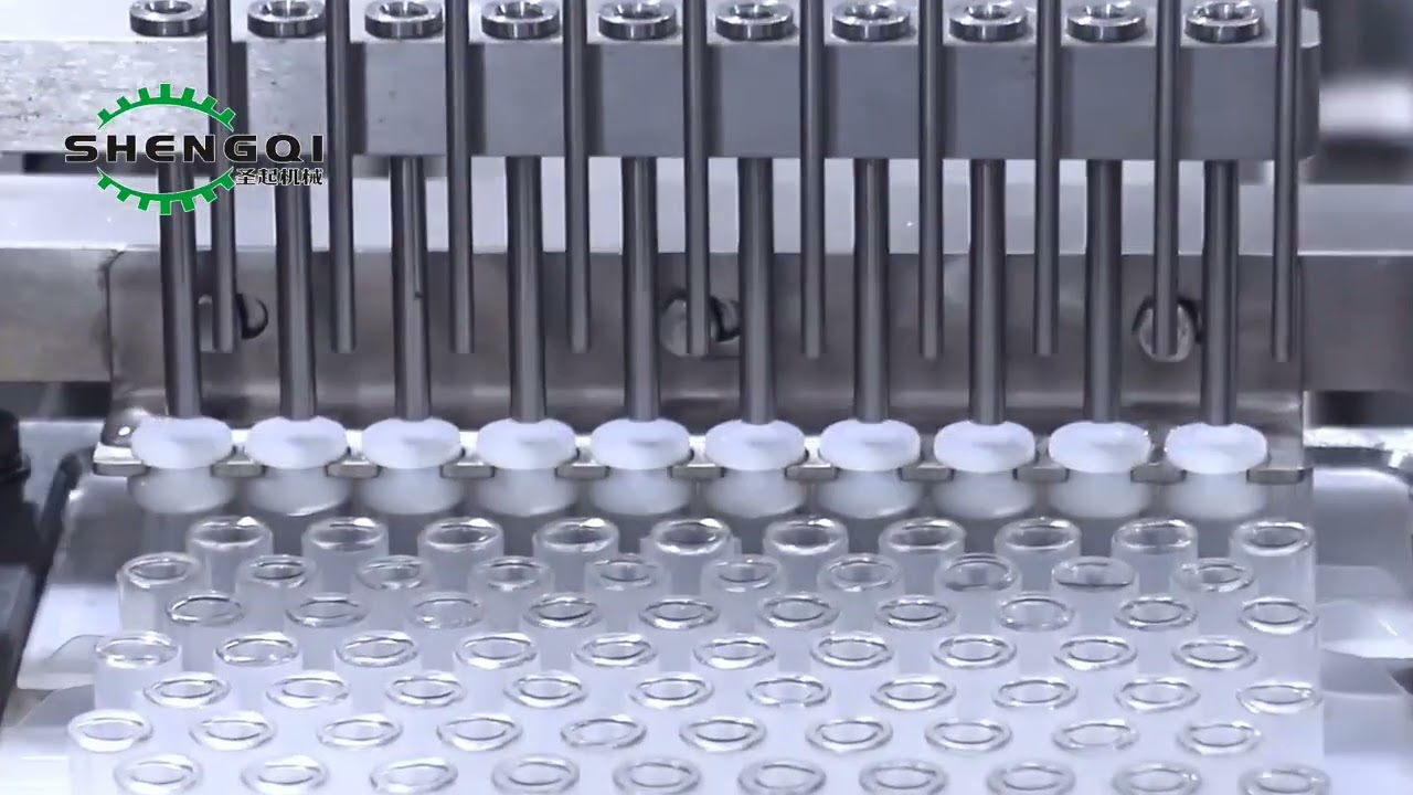 1毫升预灌封无菌生产线玻璃注射器灌装加塞机1 ml pre-potting aseptic production line glass syringe filling plugging machine