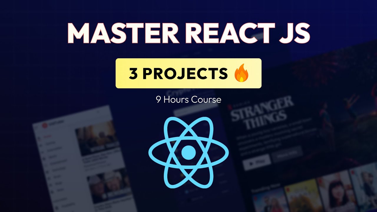 React Projects For Beginners | Master React.js In One Video | React Projects for Resume