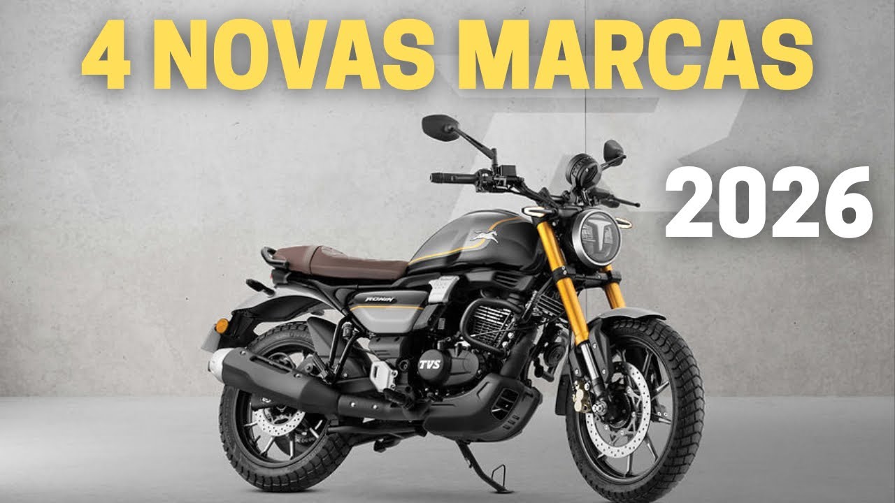 4 Novas Marcas de Moto No Brasil em 2026