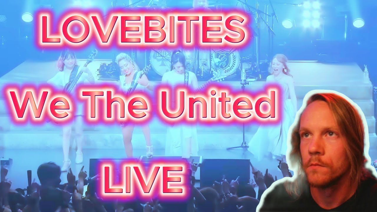 AWESOME ARRANGEMENT!! LOVEBITES - We The United LIVE (Singer Reacts)