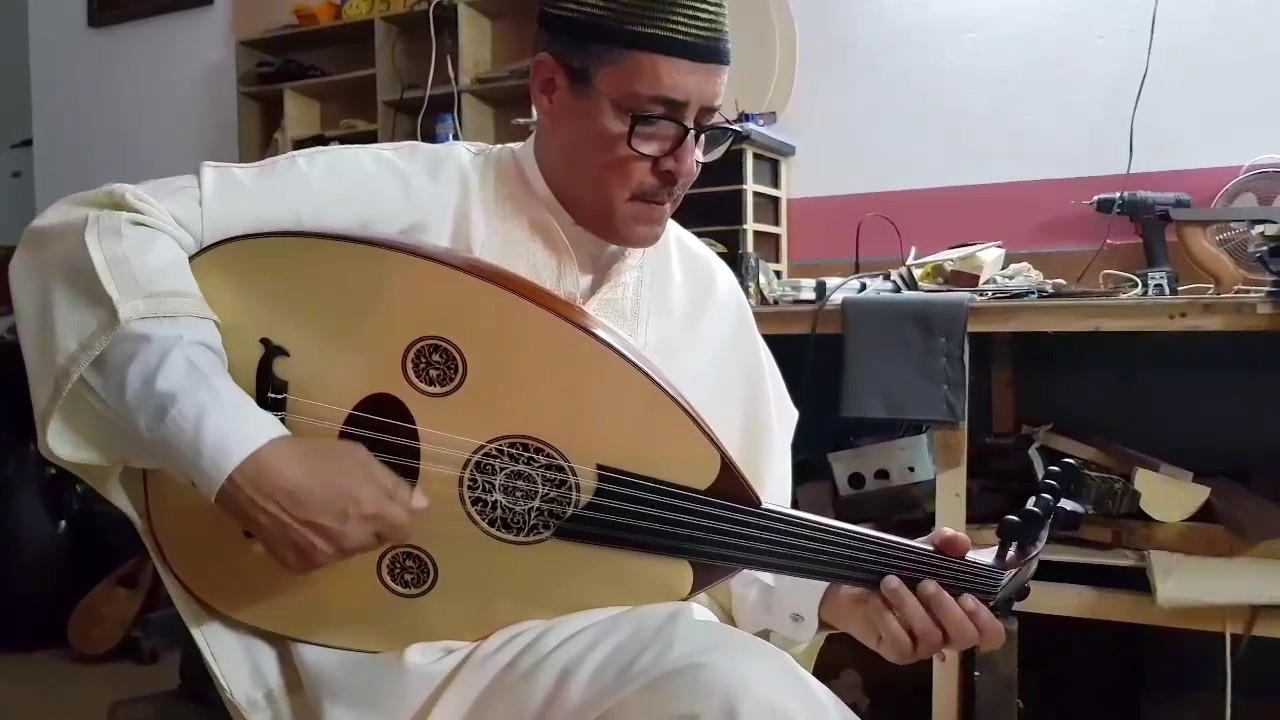 تقاسيم عود رست مع الفنان صلاح البوعزاوي..عود cocobolo snakewood. Made by Samir abbassi
