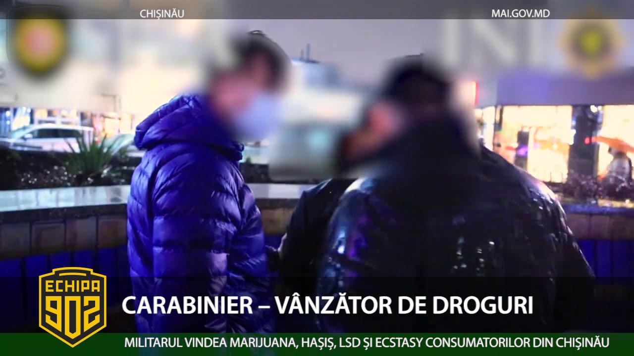 CARABINIER – VÂNZĂTOR DE DROGURI