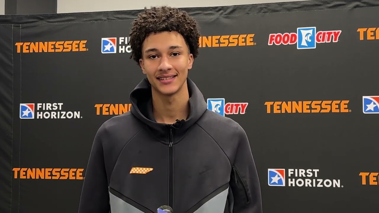 Tennessee Forward Nate Ament Previews Alabama Game, Talks Recent Offensive Surge