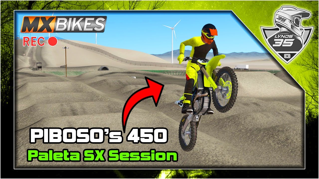 PIBOSO Let Me Take His 450 For a Spin at Paleta - MX Bikes