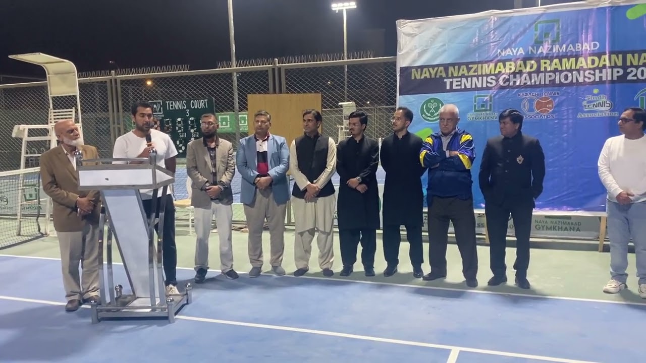 Nazimabad Ramzan National Ranking Tennis Tournament 2026 , at Naya Nazimabad Gymkhana #tennis 