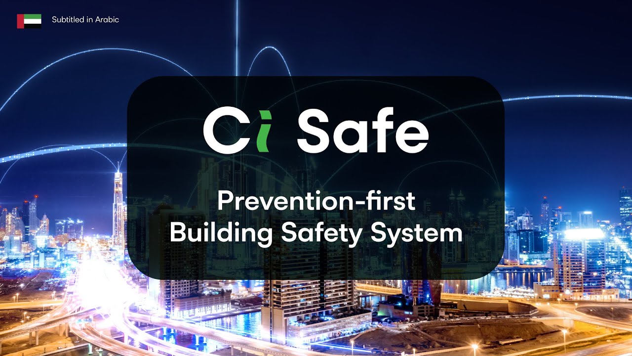 Ci Global - Ci Safe Prevention-first Building Safety System (Arabic Subtitles)