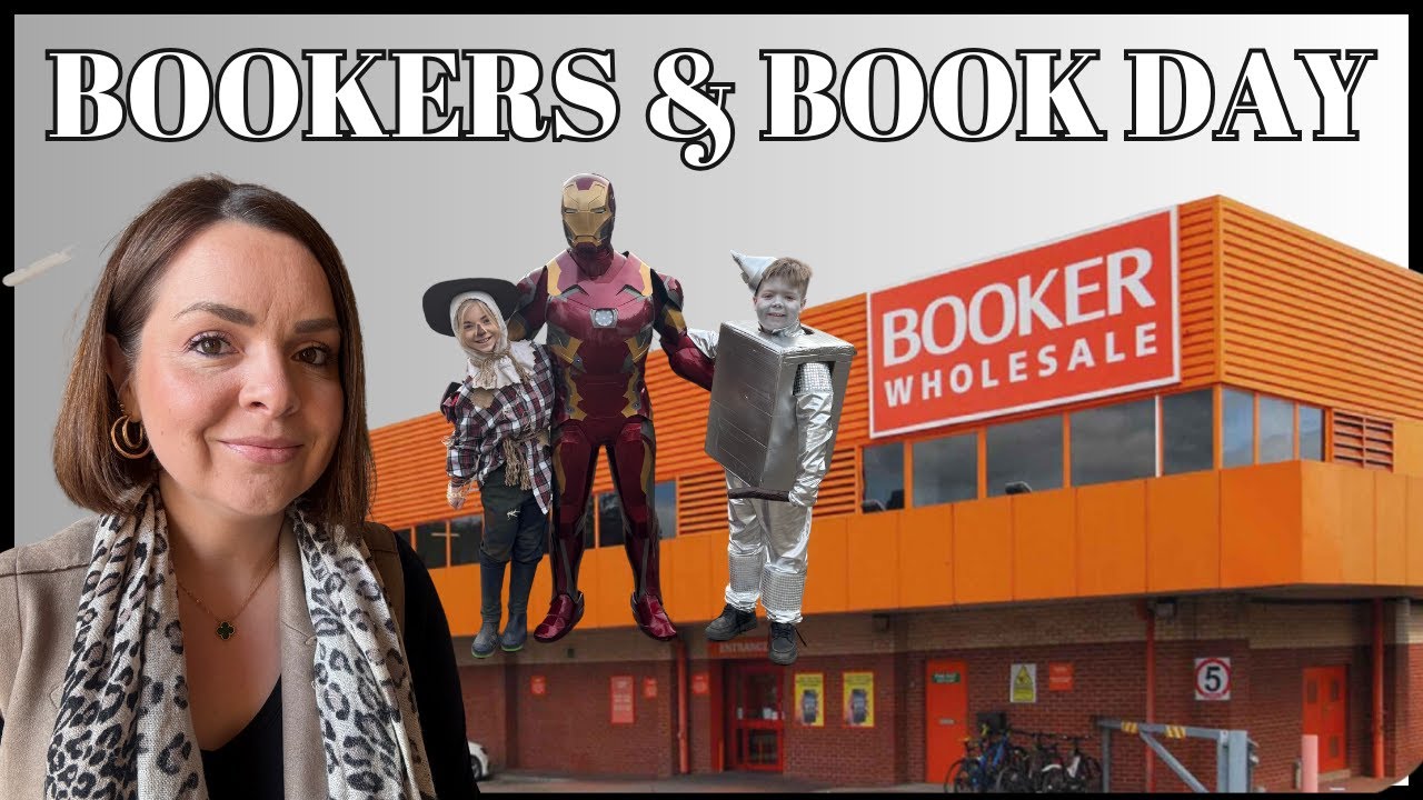 Bookers & book day // wholesale come shop with me / cash & carry haul // world book day costumes