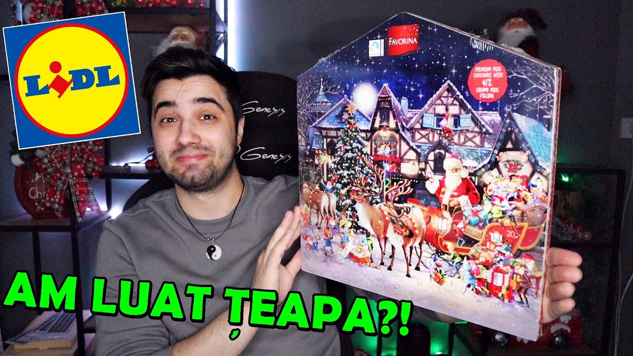 DESCHID CEL MAI SCUMP CALENDAR ADVENT de la LIDL !! (Mare țeapă..?)
