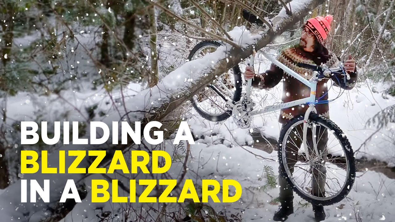 BUILDING A 1986 ROCKY MOUNTAIN BLIZZARD IN A BLIZZARD.