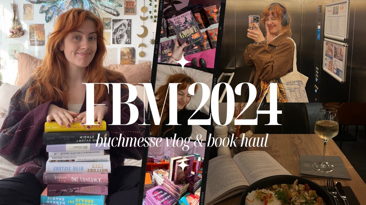 mein erstes mal frankfurter buchmesse (ganz allein!) | vlog & haul