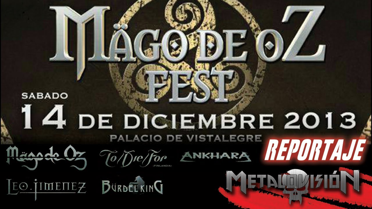 Mago de Oz Fest 2013 Reportaje (Madrid 14/12/2013) Metalovisión